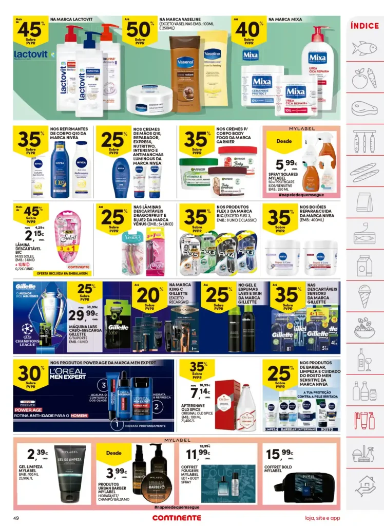 Folheto Continente 18 a 24 de Março de 2025 - Página 49