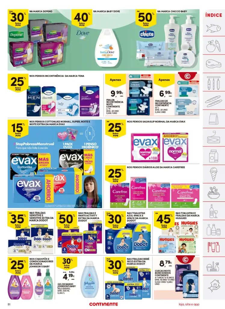 Folheto Continente 18 a 24 de Março de 2025 - Página 51