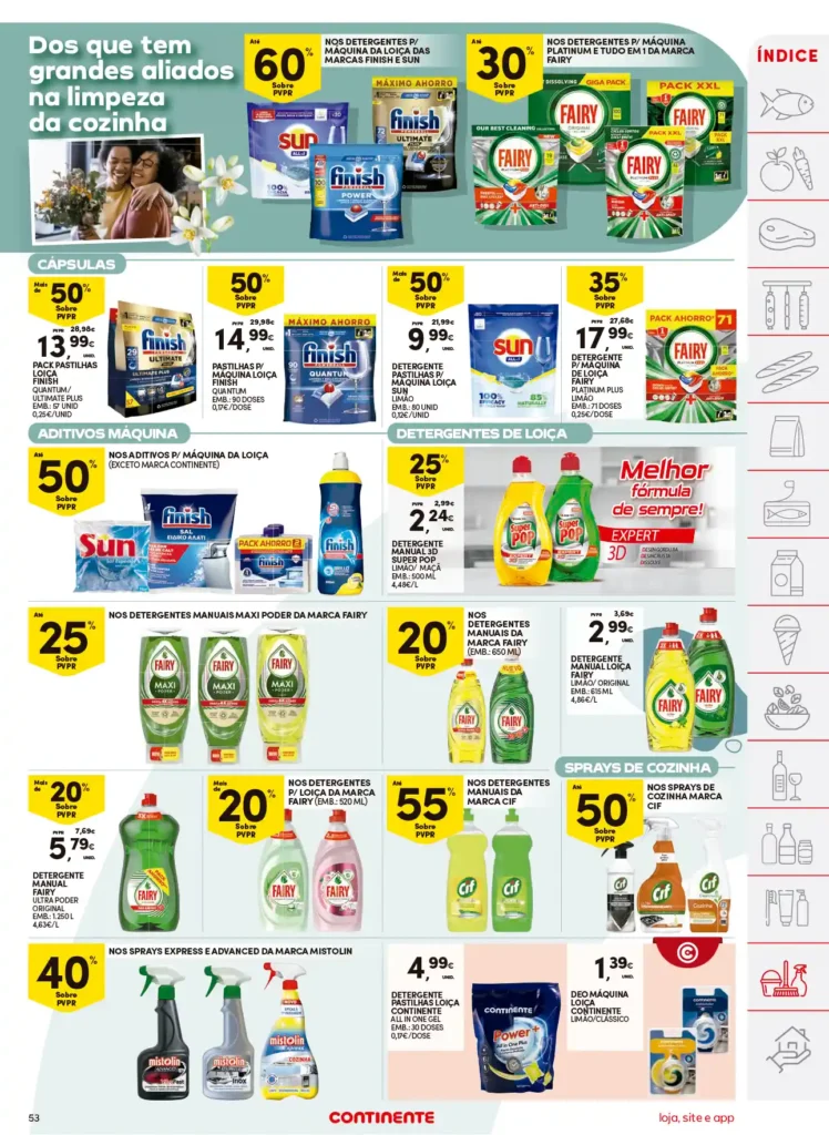 Folheto Continente 18 a 24 de Março de 2025 - Página 53