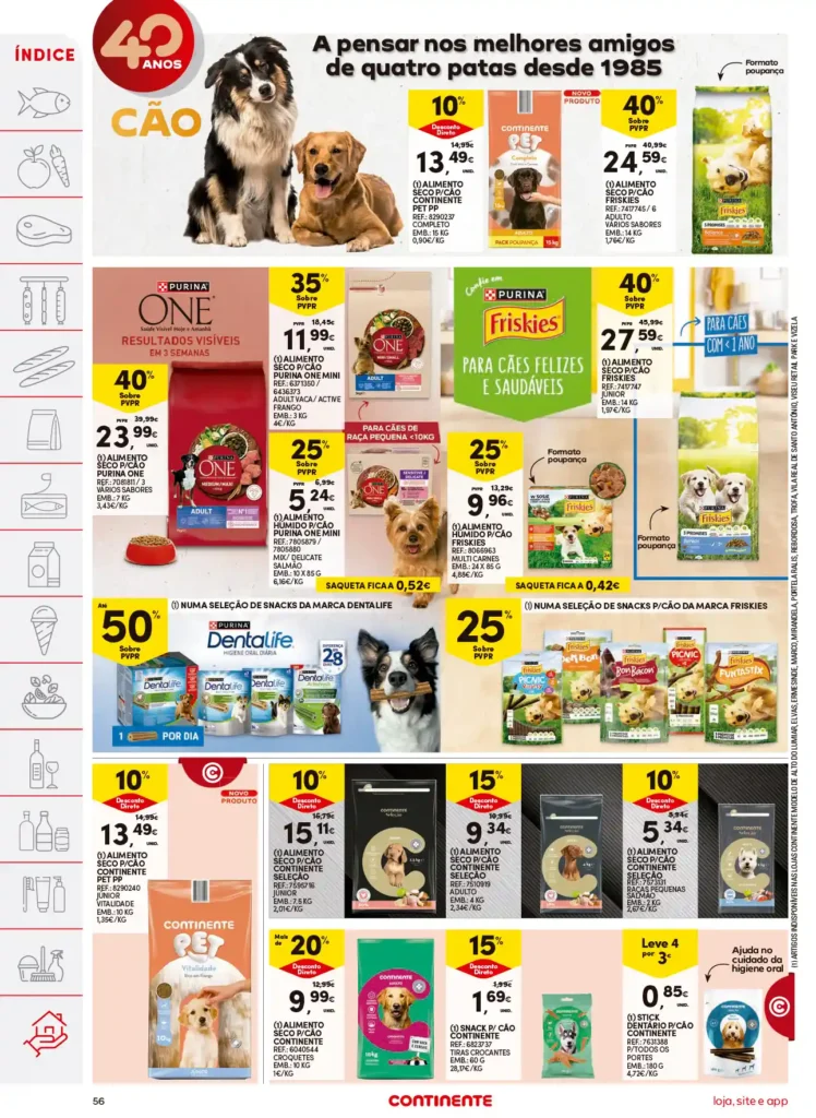 Folheto Continente 18 a 24 de Março de 2025 - Página 56
