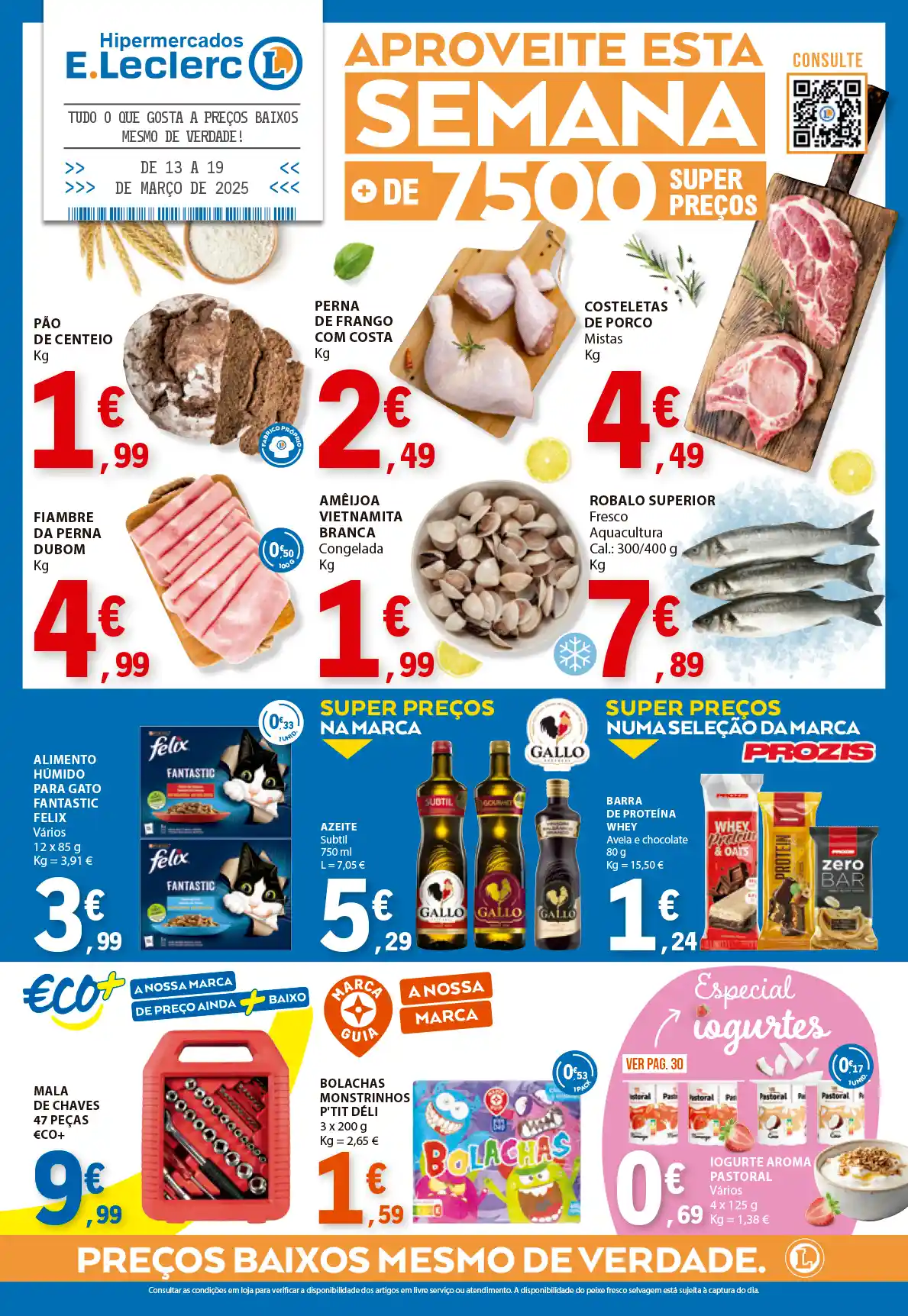 Folheto E.Leclerc de 13 a 19 de Março de 2025