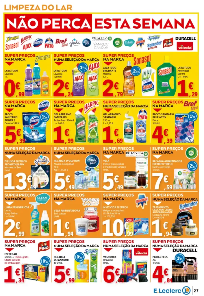 Folheto E.Leclerc de 13 a 19 de Março de 2025 - Página 27