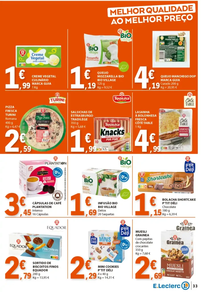 Folheto E.Leclerc de 13 a 19 de Março de 2025 - Página 33