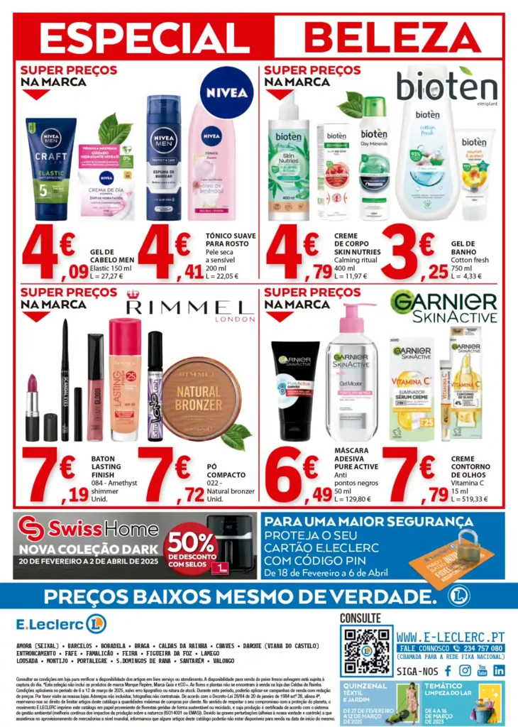 Folheto E.Leclerc 6 a 12 Março 2025 - Página 36