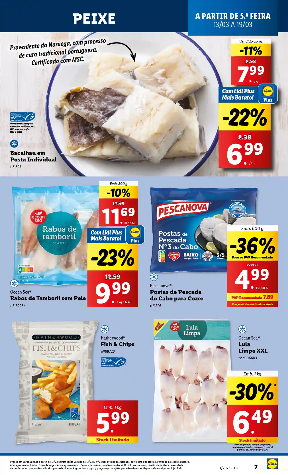 Bacalhau em posta individual