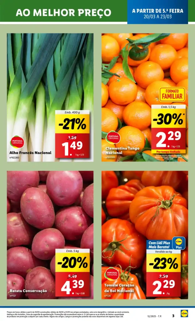 Folheto Lidl 20 a 26 de Março de 2025 - Página 03