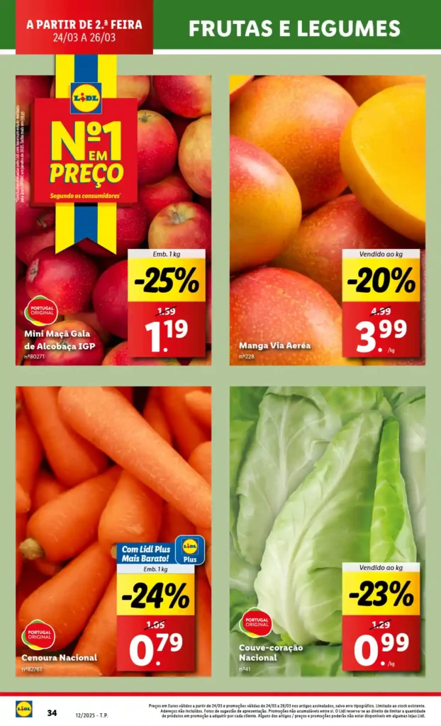 Folheto Lidl 20 a 26 de Março de 2025 - Página 34