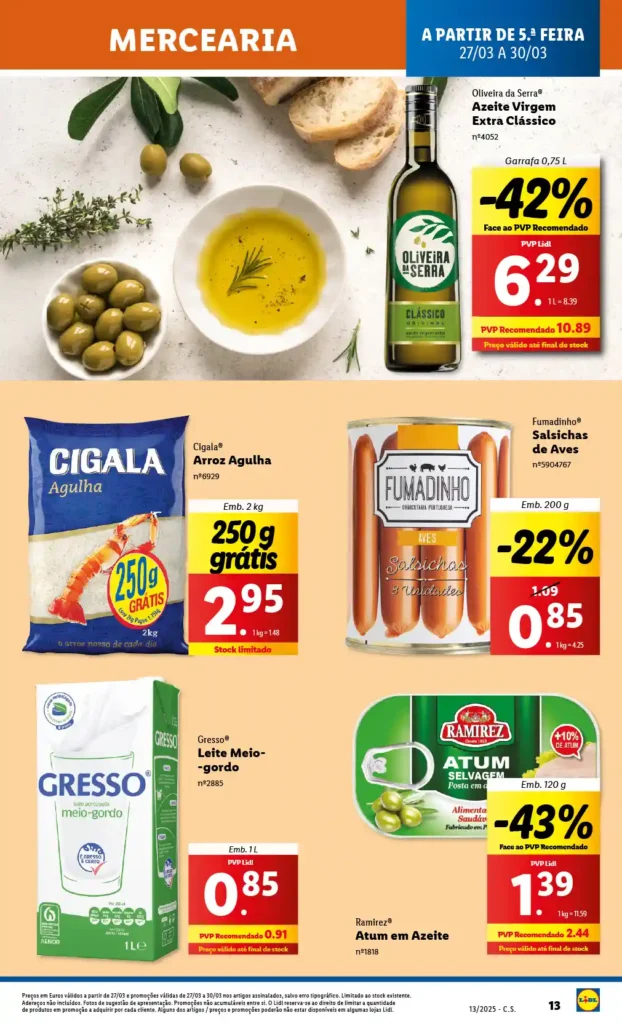 Folheto Lidl 27 a 30 de Março de 2025 - Página 13