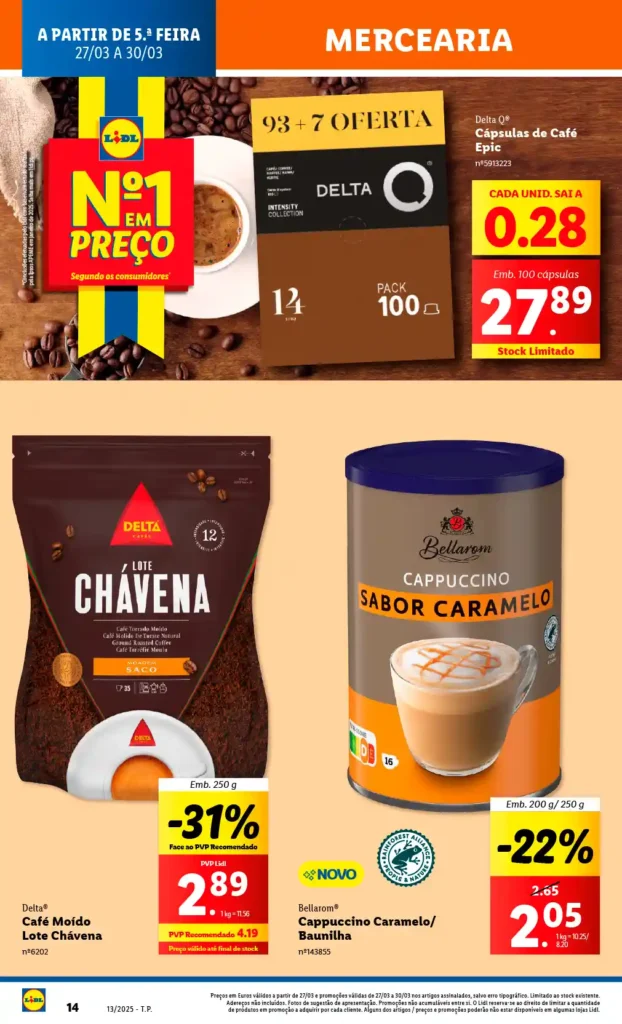 Folheto Lidl 27 a 30 de Março de 2025 - Página 14