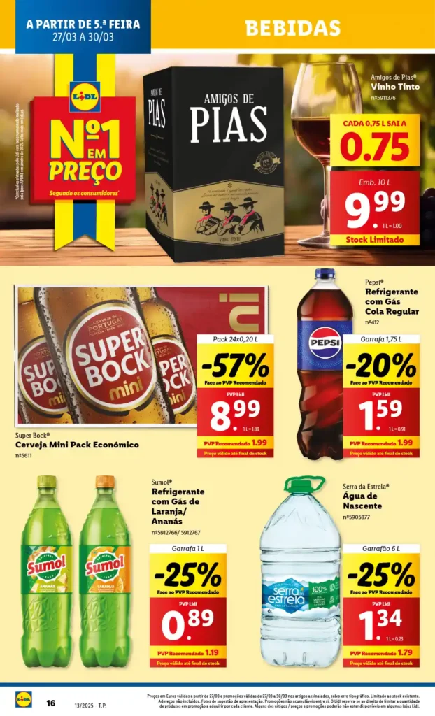 Folheto Lidl 27 a 30 de Março de 2025 - Página 16