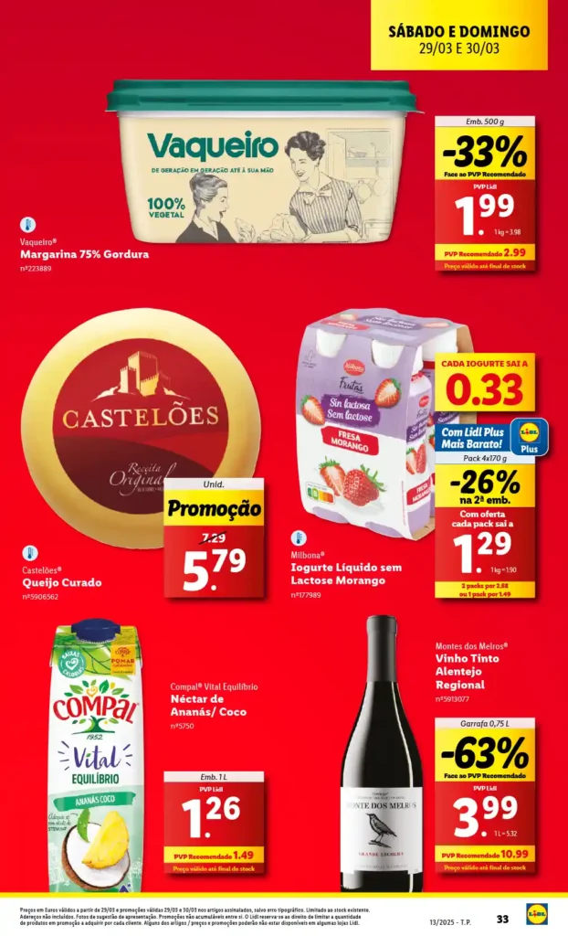 Folheto Lidl 27 a 30 de Março de 2025 - Página 33