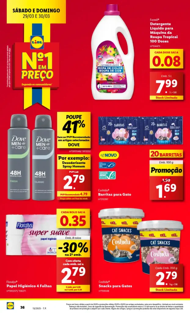 Folheto Lidl 27 a 30 de Março de 2025 - Página 36