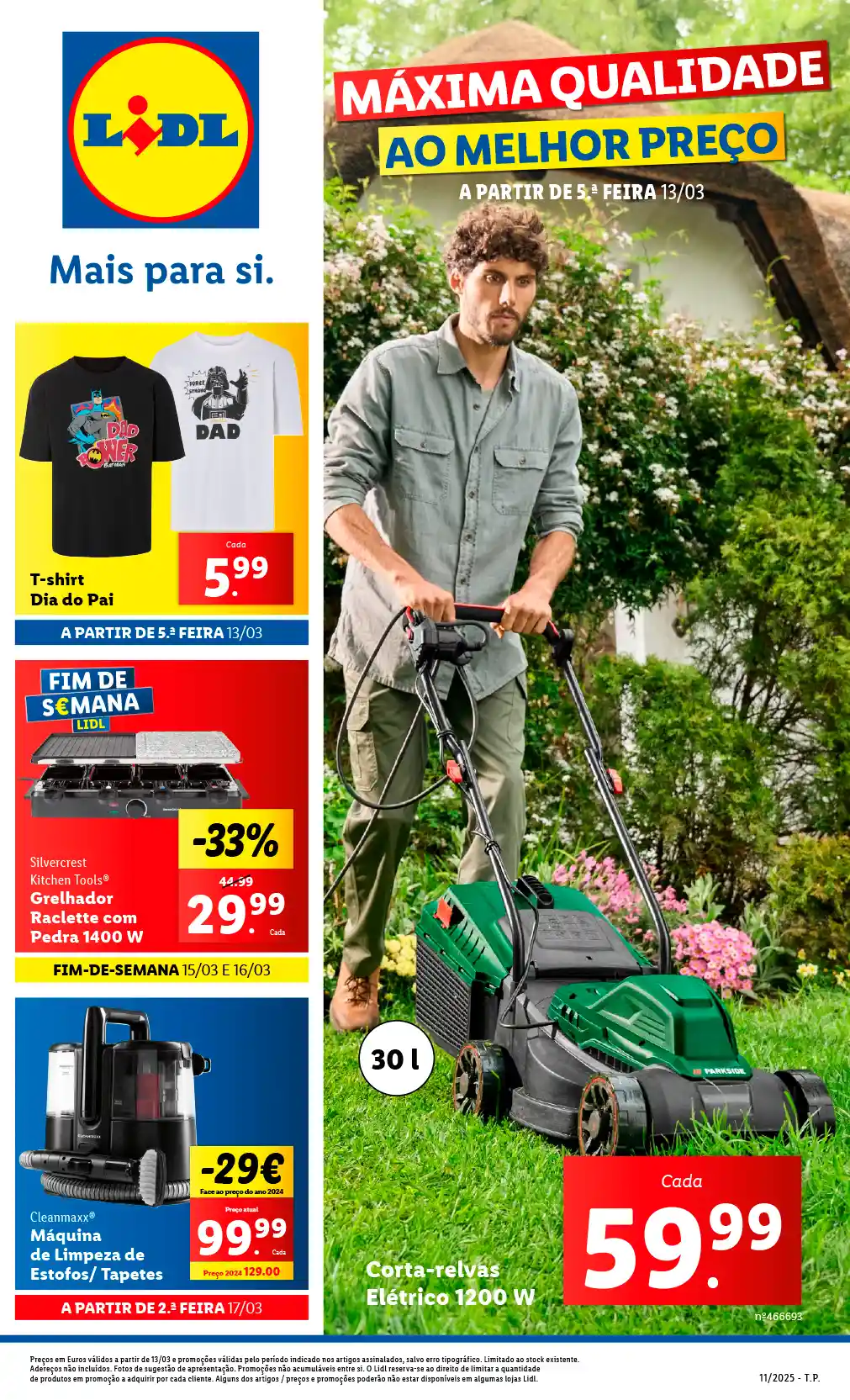 Folheto Lidl Bazar de 13 a 19 de Março 2025