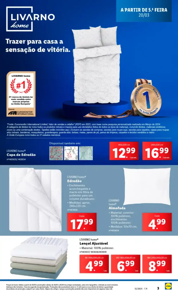 Folheto Lidl Bazar 20 a 26 de Março de 2025 - Página 03