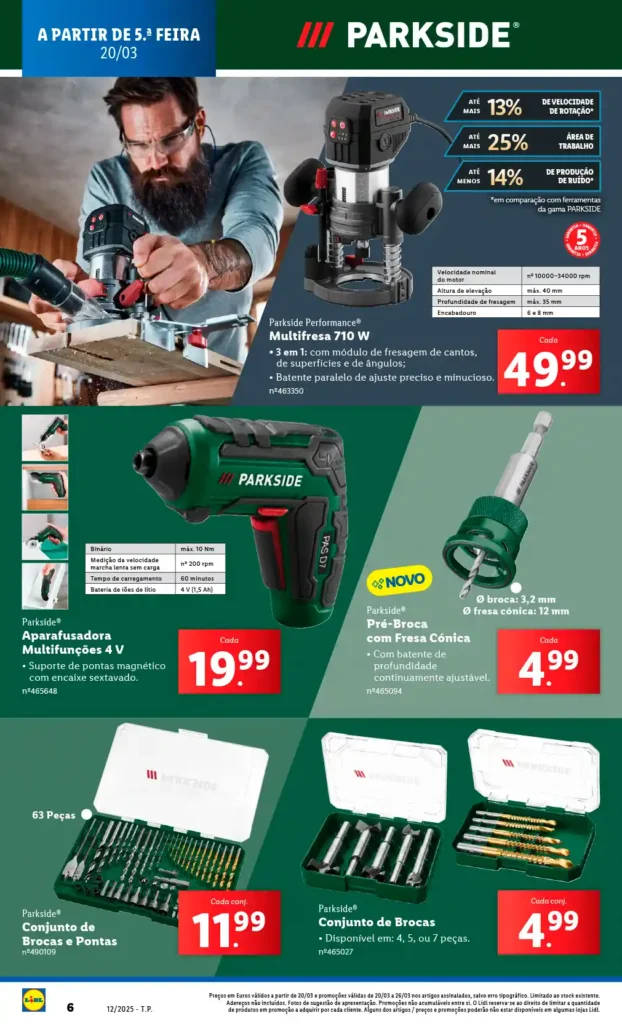 Folheto Lidl Bazar 20 a 26 de Março de 2025 - Página 06