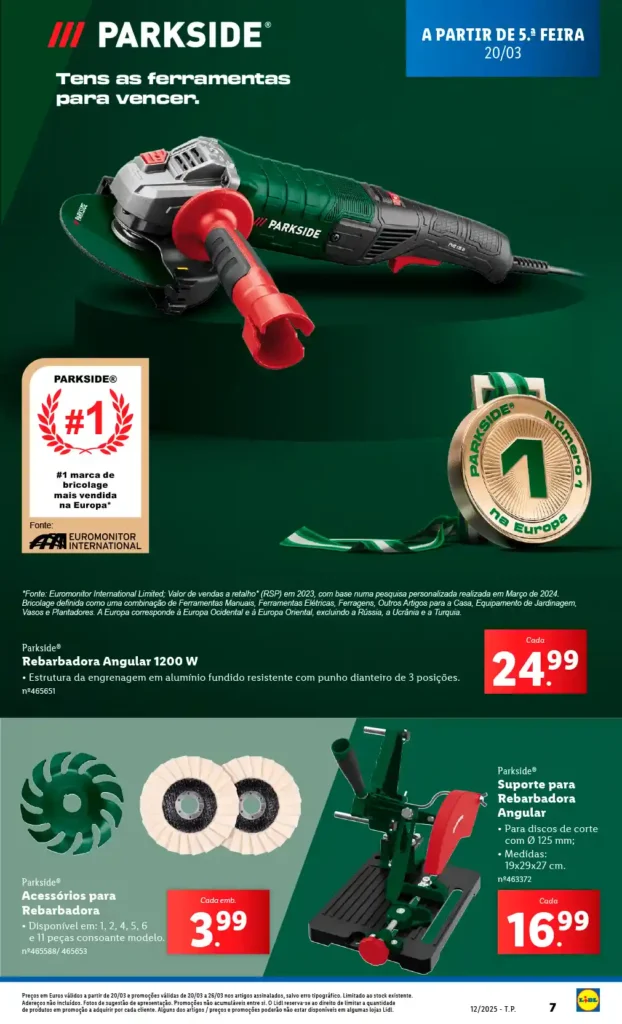 Folheto Lidl Bazar 20 a 26 de Março de 2025 - Página 07