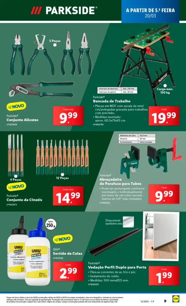 Folheto Lidl Bazar 20 a 26 de Março de 2025 - Página 09