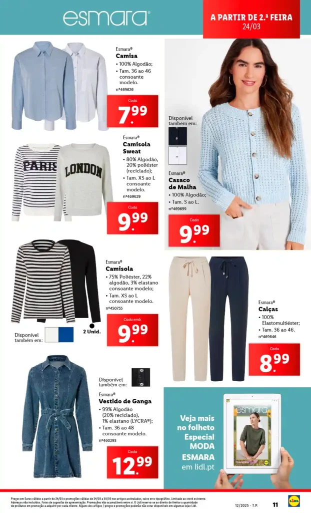 Folheto Lidl Bazar 20 a 26 de Março de 2025 - Página 11