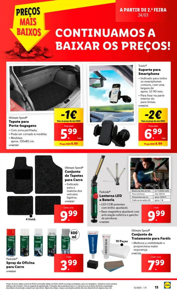 Folheto Lidl Bazar 20 a 26 de Março de 2025 - Página 13