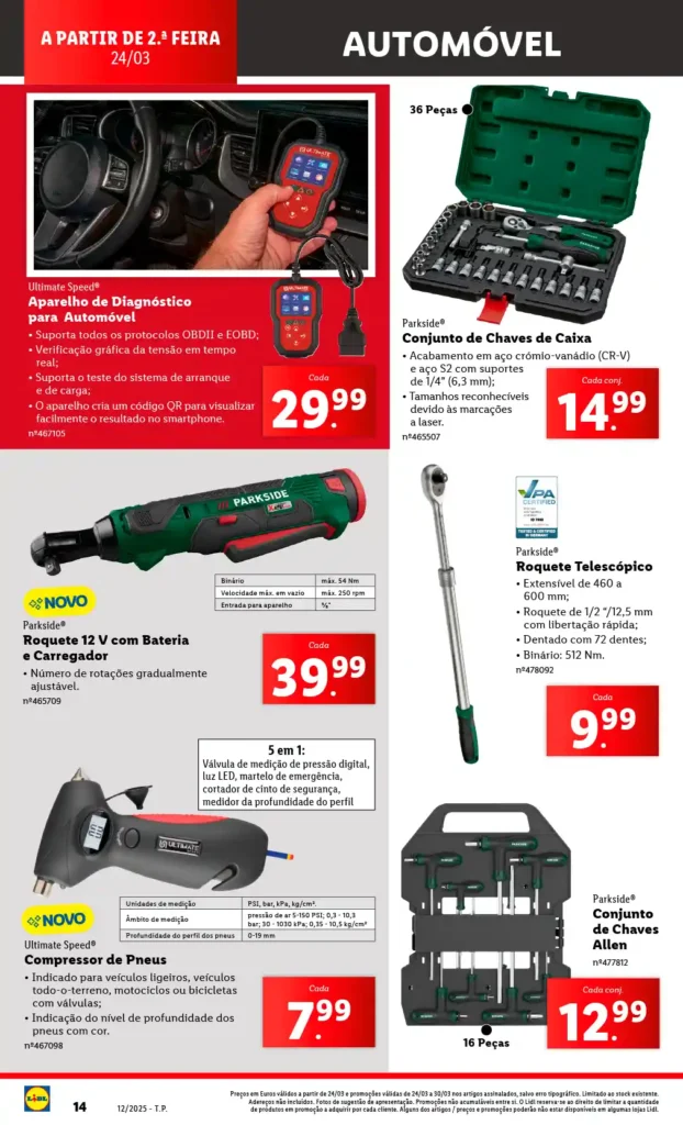 Folheto Lidl Bazar 20 a 26 de Março de 2025 - Página 14