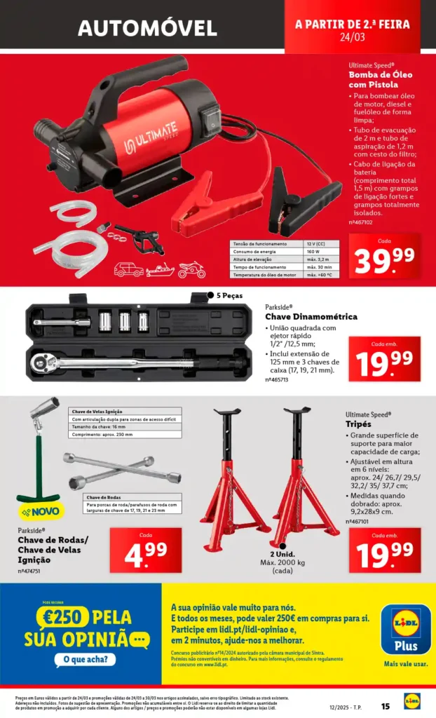 Folheto Lidl Bazar 20 a 26 de Março de 2025 - Página 15