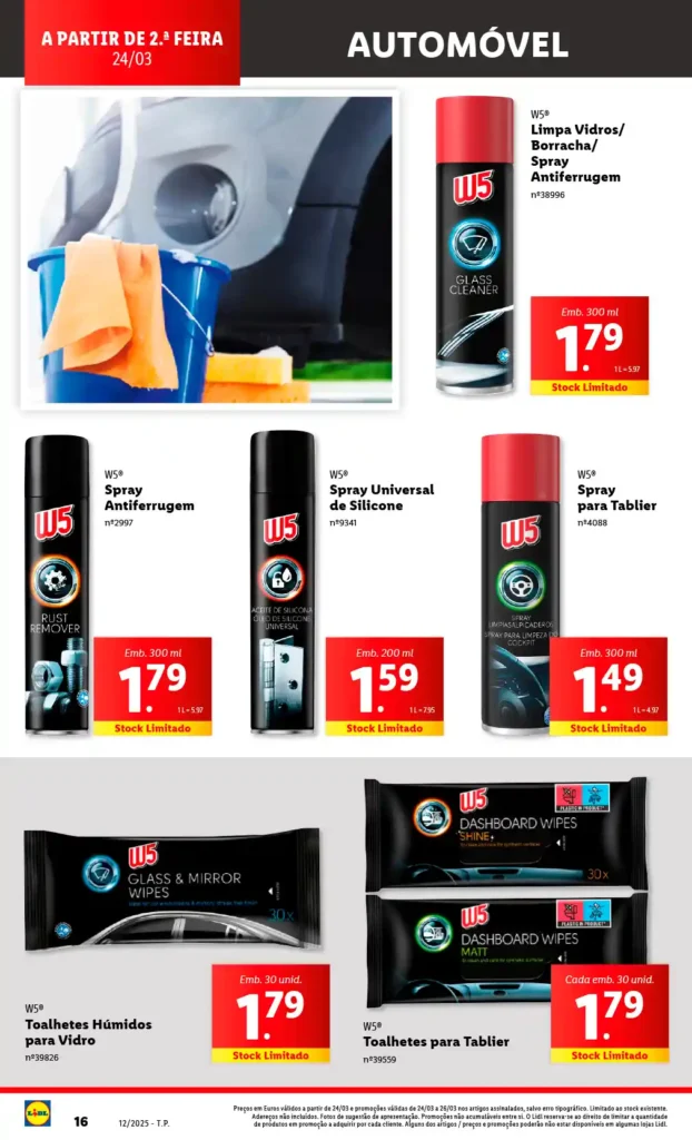 Folheto Lidl Bazar 20 a 26 de Março de 2025 - Página 16
