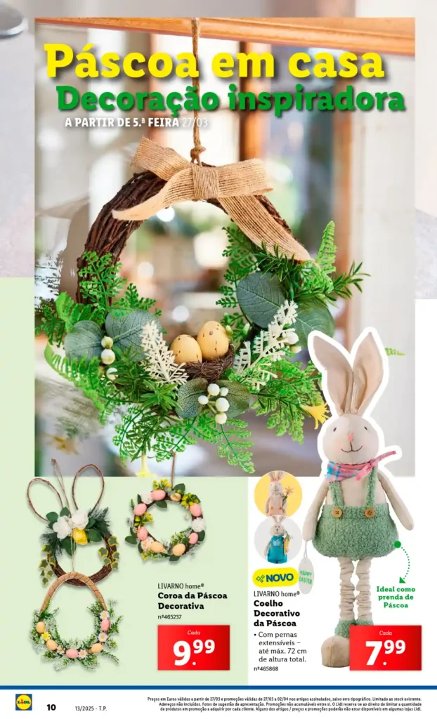 Folheto Lidl Bazar 27 de Março a 2 de Abril de 2025 - Página 10