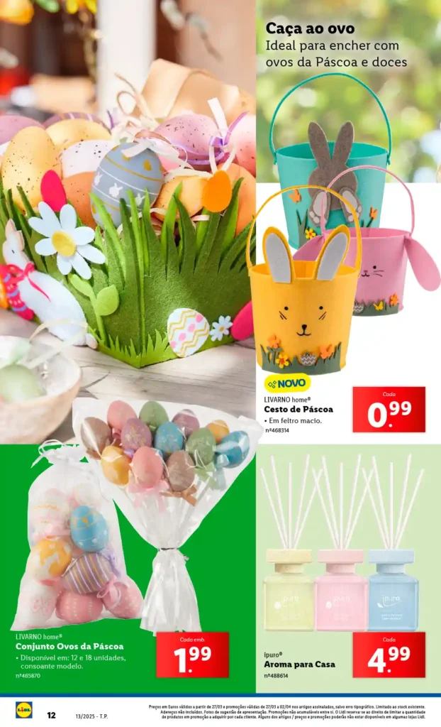 Folheto Lidl Bazar 27 de Março a 2 de Abril de 2025 - Página 12