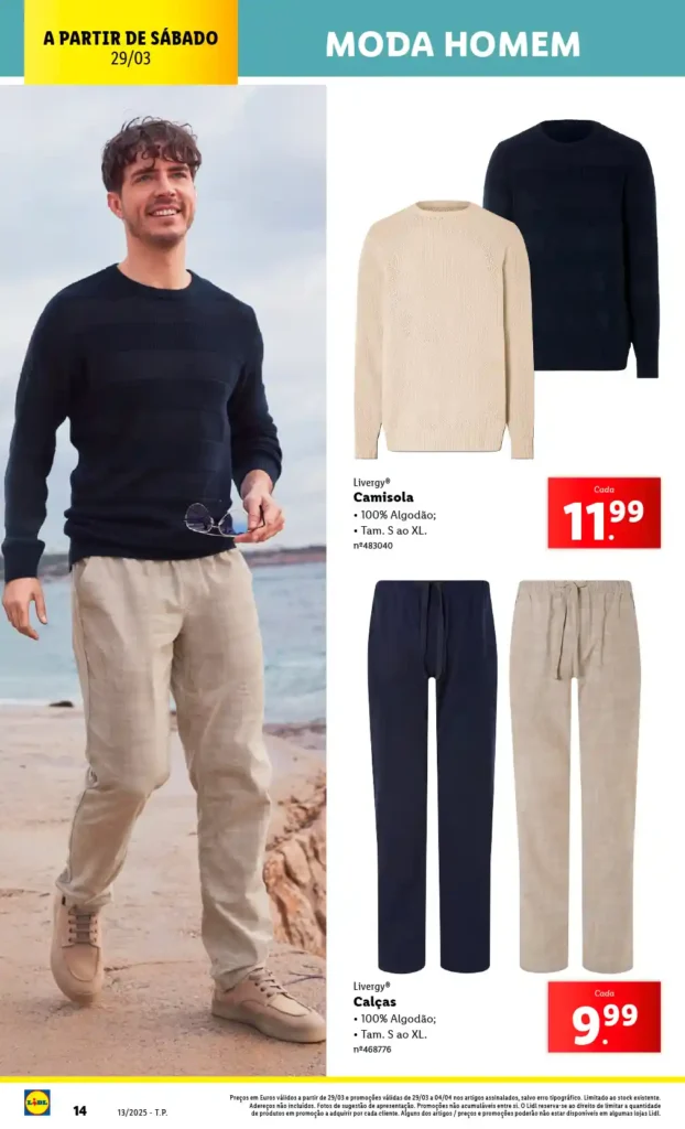 Folheto Lidl Bazar 27 de Março a 2 de Abril de 2025 - Página 14