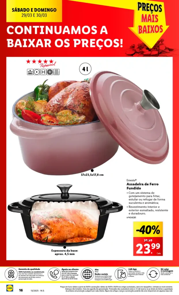 Folheto Lidl Bazar 27 de Março a 2 de Abril de 2025 - Página 16