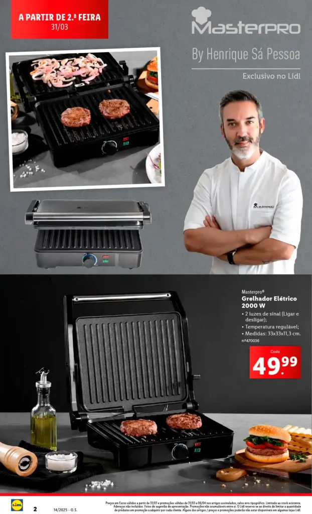 Folheto Lidl Bazar 31 de Março a 6 de Abril de 2025 - Página 02