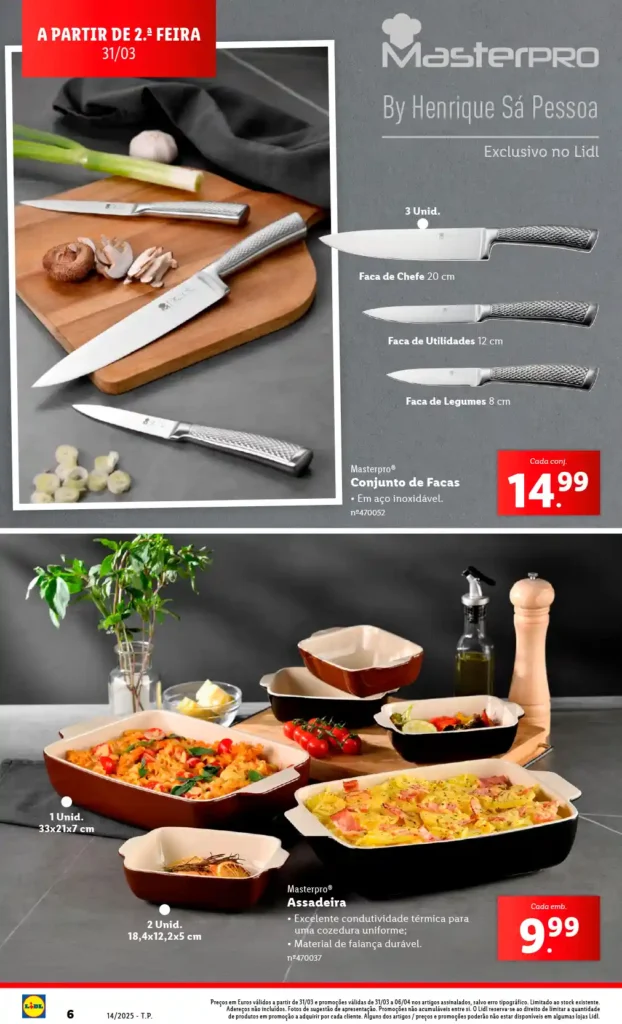 Folheto Lidl Bazar 31 de Março a 6 de Abril de 2025 - Página 06