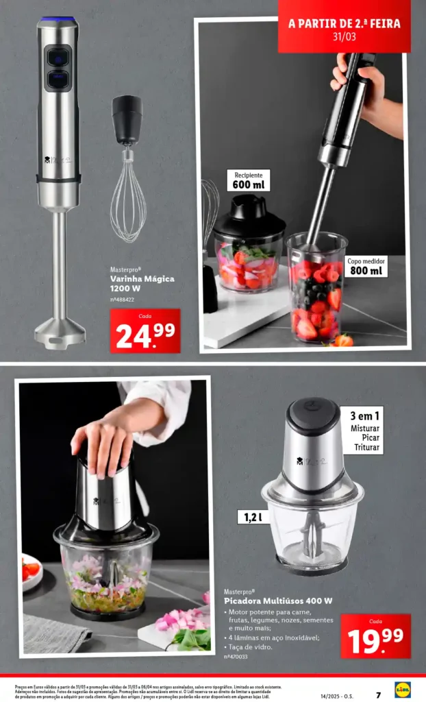 Folheto Lidl Bazar 31 de Março a 6 de Abril de 2025 - Página 07