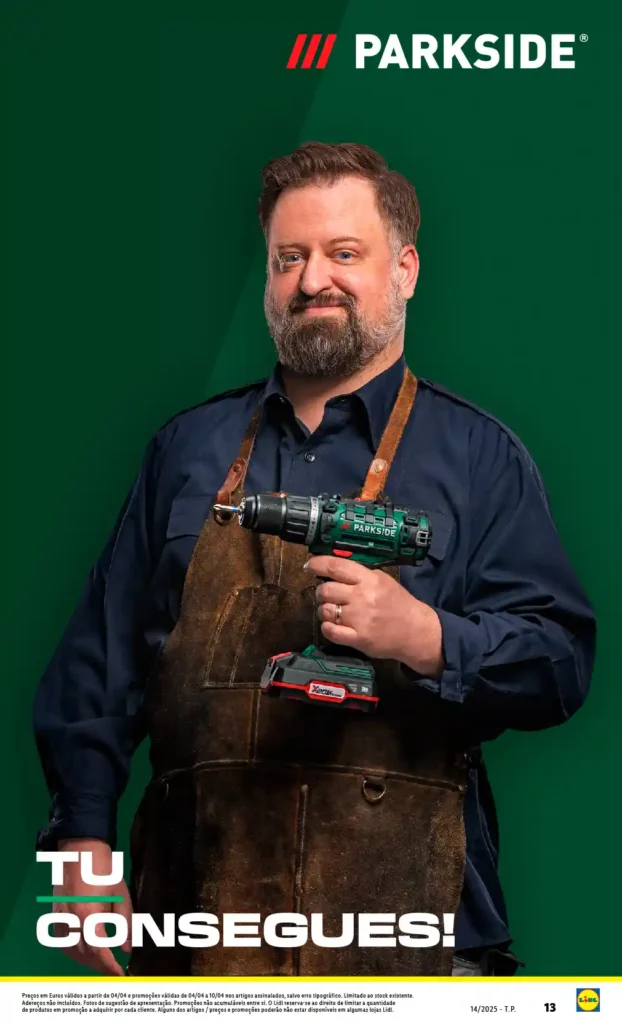 Folheto Lidl Bazar 31 de Março a 6 de Abril de 2025 - Página 13