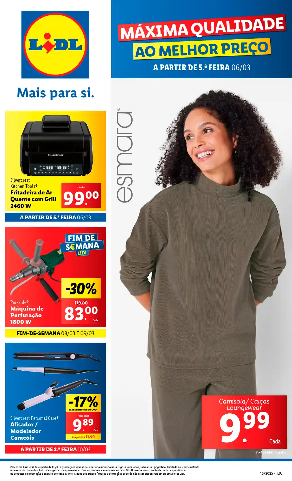 Folheto Lidl Bazar de 6 a 12 de Março de 2025