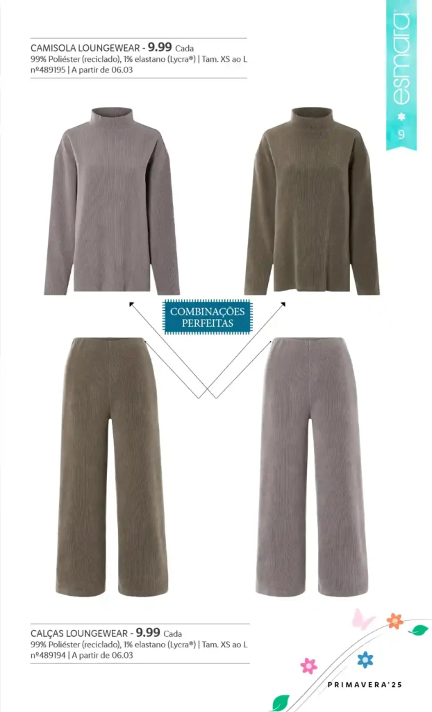 Folheto Lidl Esmara Primavera 2025 - Página 09