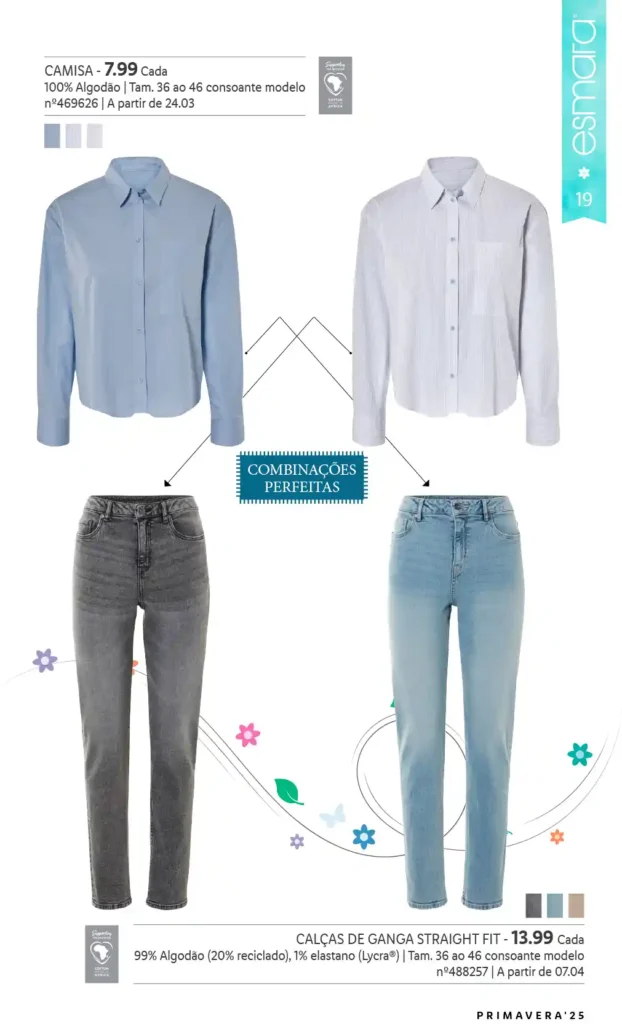 Folheto Lidl Esmara Primavera 2025 - Página 19