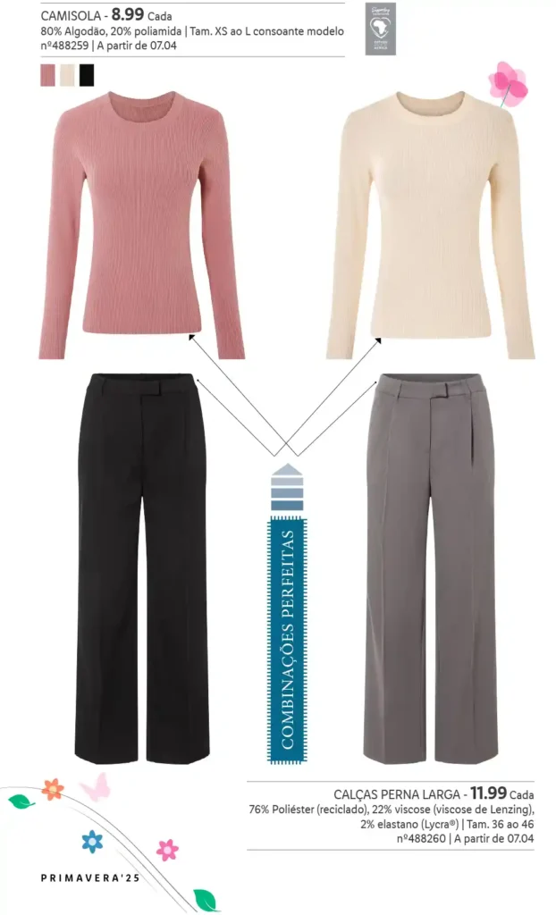 Folheto Lidl Esmara Primavera 2025 - Página 24