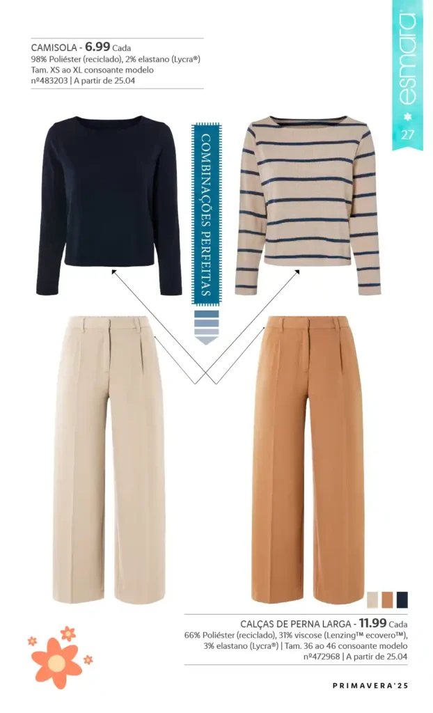 Folheto Lidl Esmara Primavera 2025 - Página 27