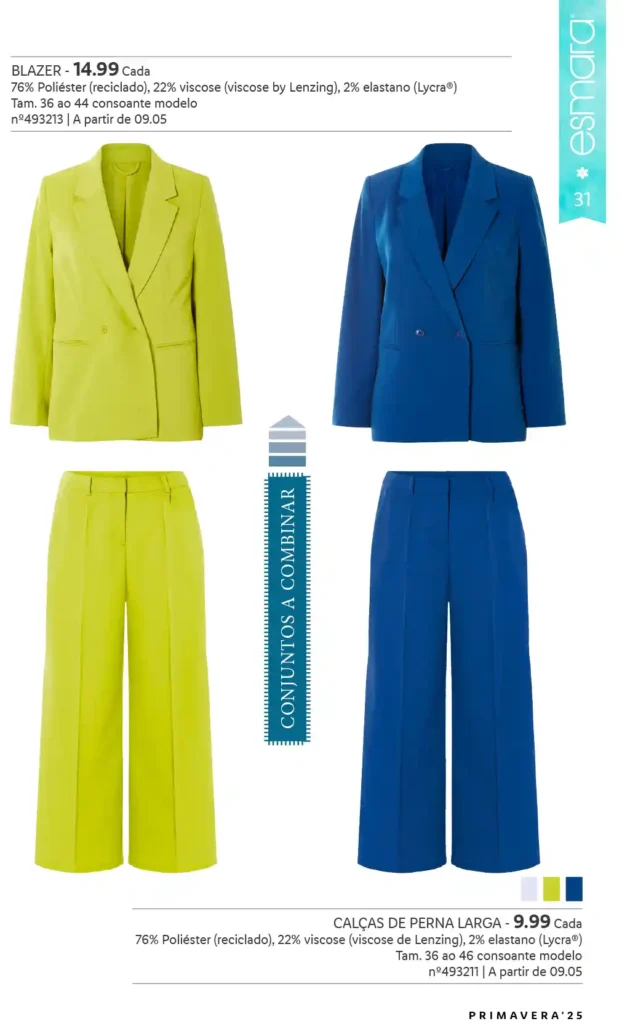 Folheto Lidl Esmara Primavera 2025 - Página 31