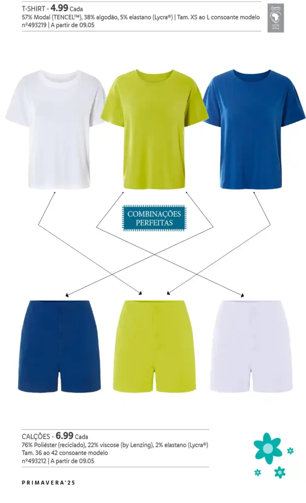 Folheto Lidl Esmara Primavera 2025 - Página 32