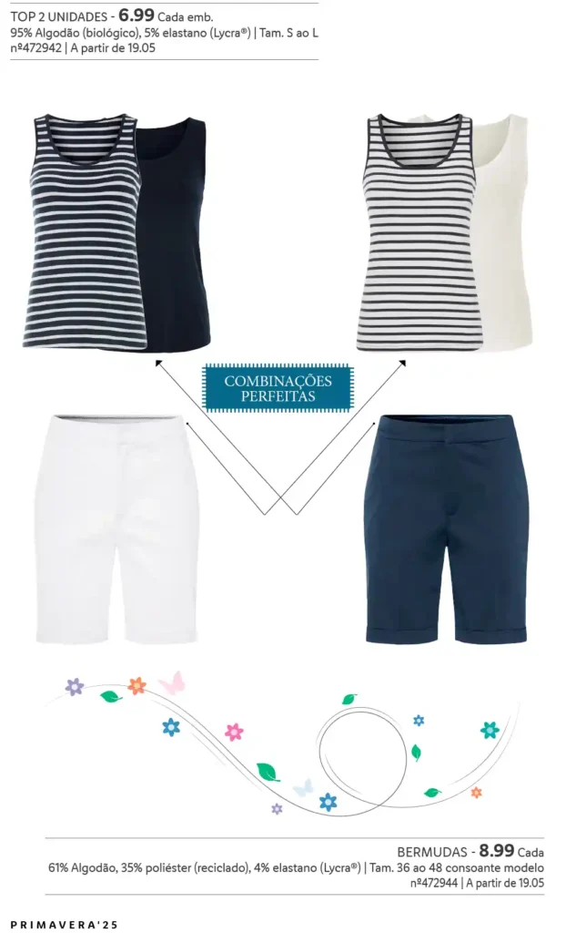 Folheto Lidl Esmara Primavera 2025 - Página 38