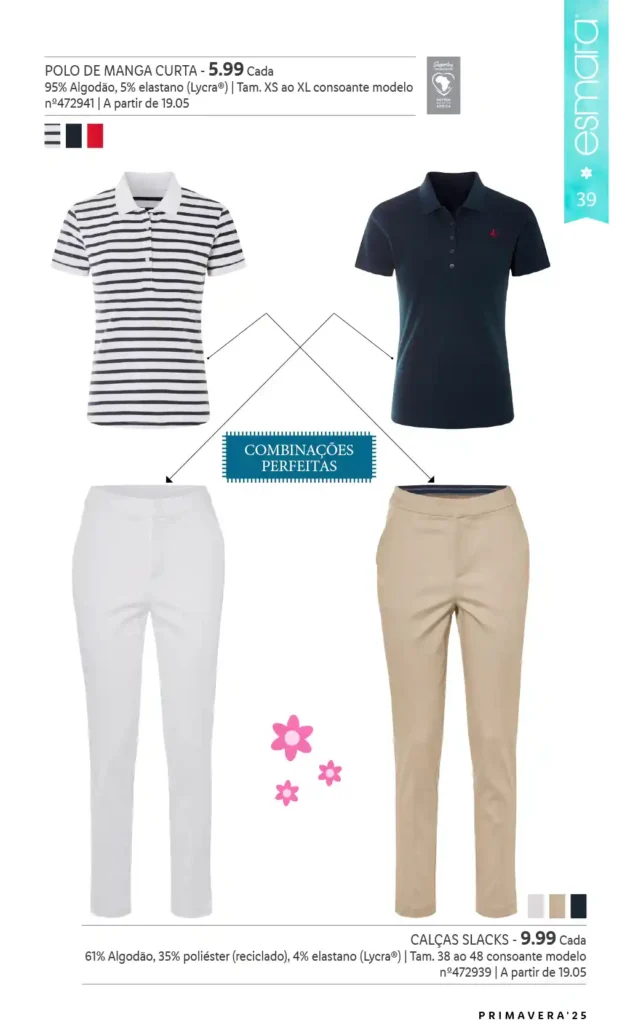 Folheto Lidl Esmara Primavera 2025 - Página 39