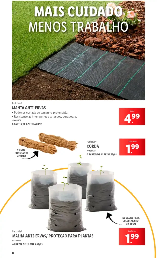 Folheto Lidl Especial Jardim 2025 - Página 08