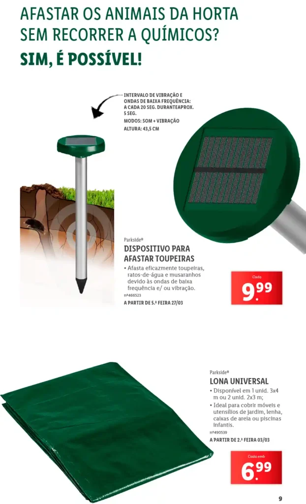 Folheto Lidl Especial Jardim 2025 - Página 09