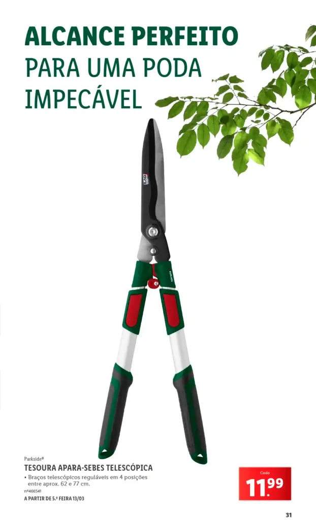 Folheto Lidl Especial Jardim 2025 - Página 31