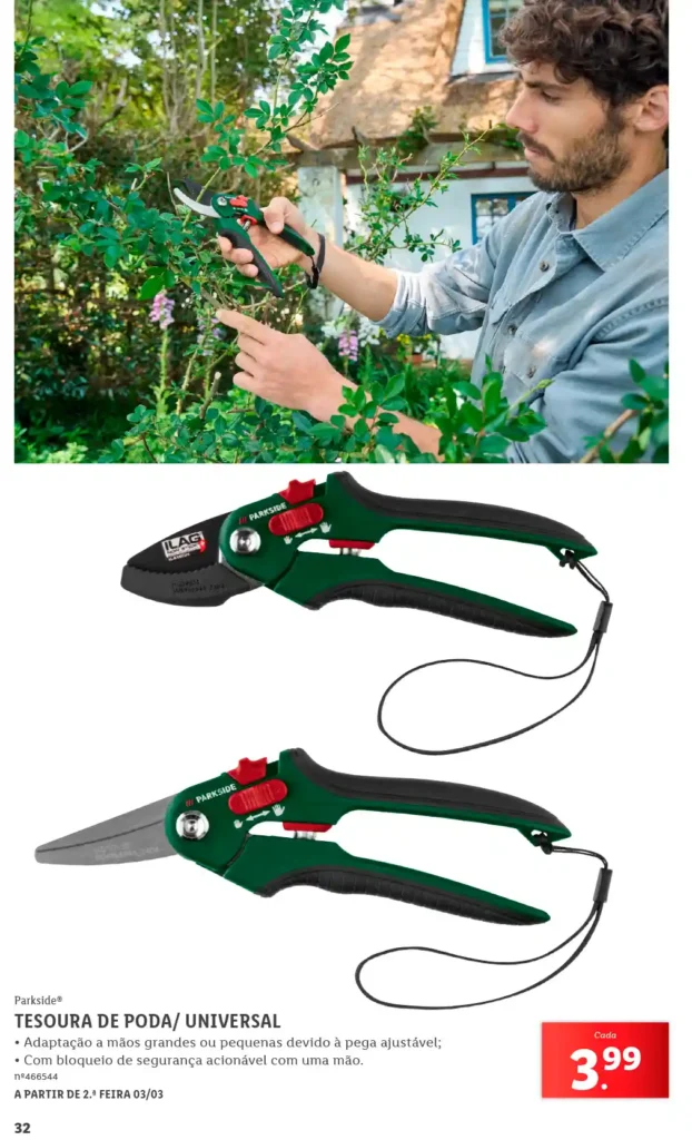 Folheto Lidl Especial Jardim 2025 - Página 32