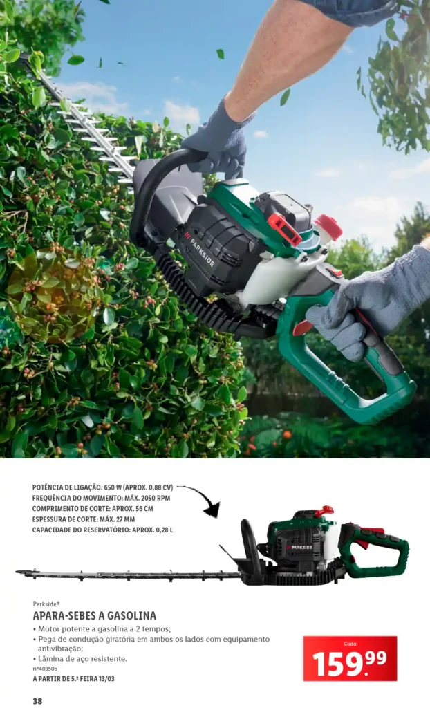 Folheto Lidl Especial Jardim 2025 - Página 38