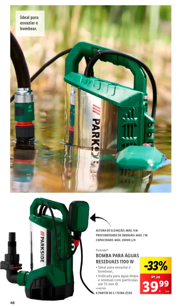 Folheto Lidl Especial Jardim 2025 - Página 46