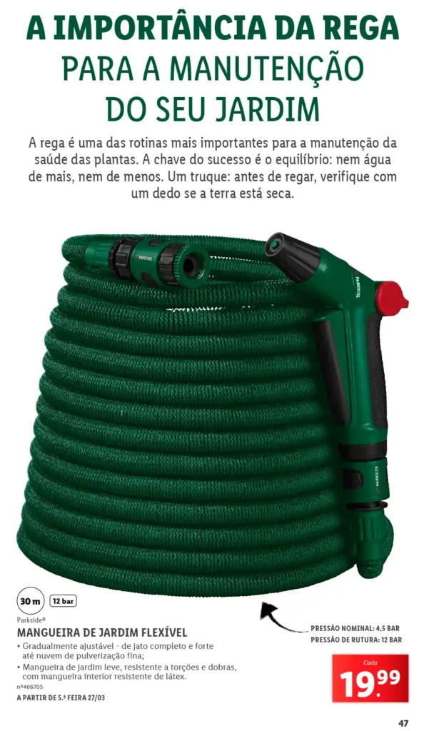Folheto Lidl Especial Jardim 2025 - Página 47